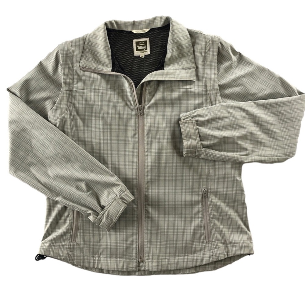 Tilley Convertible Jacket With Removable Sleeves. Packable Lightweight.Size Med.